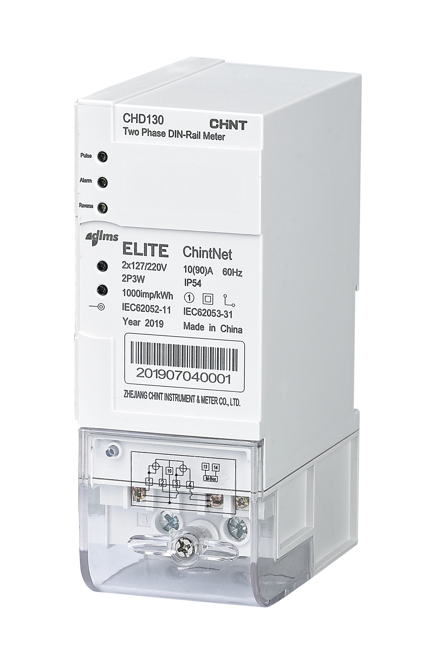 CHD130 without LCD Singal Phase Meter-Studio Image 12